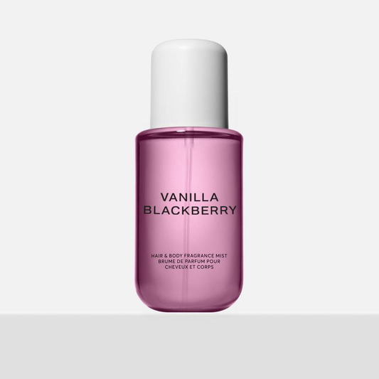 Vanilla Blackberry Body & Hair Mist – A Sweet Escape in Every Spray.