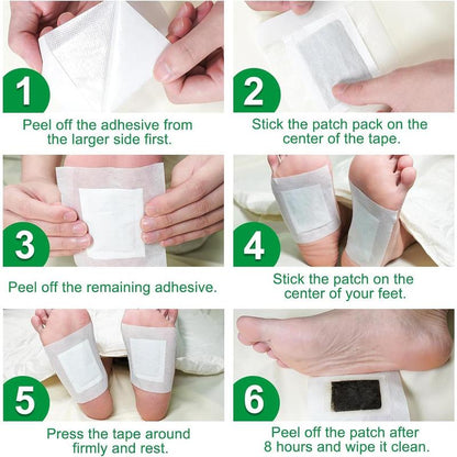 🏆Best Seller⏰Flash Sale✨Natural Herbal Foot Detox Patches-ABB8