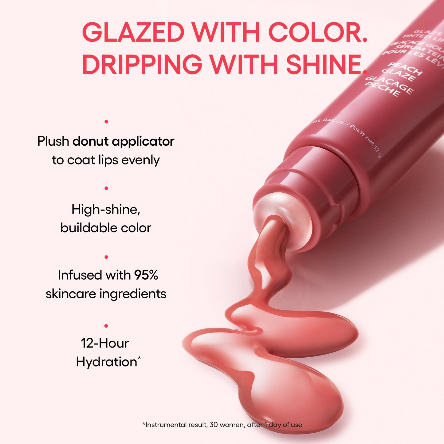 Glaze Craze Tinted Lip Serum – Hydrating Lip Tint with Sheer Color