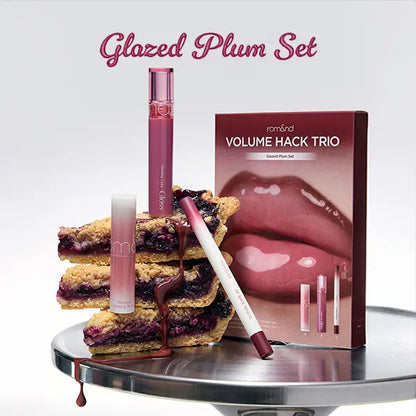 🔥LIP VOLUME HACK TRIO (3 Shades, Lip Mate Pencil & Melting Balm & Color Gloss)