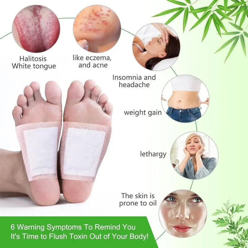 🏆Best Seller⏰Flash Sale✨Natural Herbal Foot Detox Patches-ABB8